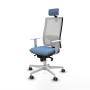 Chaise de Bureau Piqueras y Crespo 4B026G2 Bleu ciel