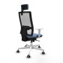 Chaise de Bureau Piqueras y Crespo 4B026G2 Bleu ciel