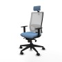 Chaise de Bureau Piqueras y Crespo 1D066N2 Bleu ciel