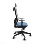 Chaise de Bureau Piqueras y Crespo 1D066N2 Bleu ciel