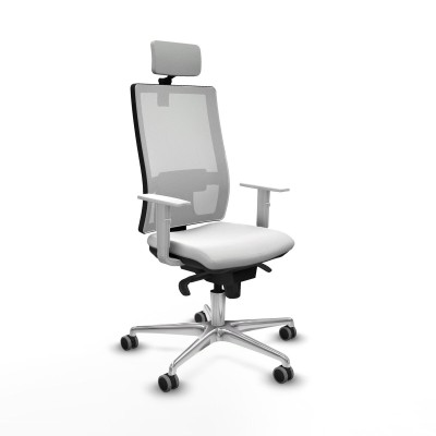 Chaise de Bureau Piqueras y Crespo 4B086G2 Blanc