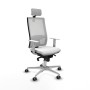 Chaise de Bureau Piqueras y Crespo 4B086G2 Blanc