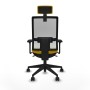 Chaise de Bureau Piqueras y Crespo 3D066N2 Jaune