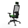 Chaise de Bureau Piqueras y Crespo 3D066G2 Vert