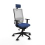 Chaise de Bureau Piqueras y Crespo 1D066N2 Blue marine