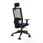 Chaise de Bureau Piqueras y Crespo 1D066N2 Blue marine