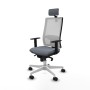 Chaise de Bureau Piqueras y Crespo 1D026N2 Gris