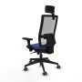 Chaise de Bureau Piqueras y Crespo 3D066G2 Blue marine