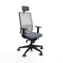 Chaise de Bureau Piqueras y Crespo 1D066G2 Gris