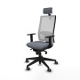 Chaise de Bureau Piqueras y Crespo 1D066G2 Gris