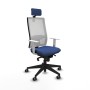 Chaise de Bureau Piqueras y Crespo 4B066G2 Blue marine