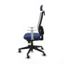 Chaise de Bureau Piqueras y Crespo 4B066G2 Blue marine