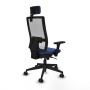 Chaise de Bureau Piqueras y Crespo 3D066N2 Blue marine