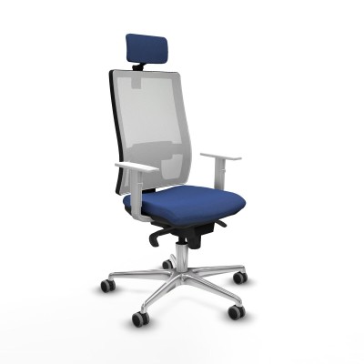 Chaise de Bureau Piqueras y Crespo 4B086G2 Blue marine