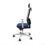 Chaise de Bureau Piqueras y Crespo 4B086G2 Blue marine