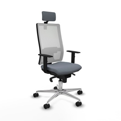 Chaise de Bureau Piqueras y Crespo 1D086N2 Gris