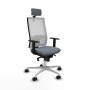 Chaise de Bureau Piqueras y Crespo 1D086N2 Gris