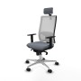Chaise de Bureau Piqueras y Crespo 1D086N2 Gris