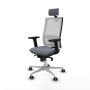Chaise de Bureau Piqueras y Crespo 2D086G2 Gris