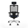 Chaise de Bureau Piqueras y Crespo 3D086N2 Blue marine