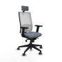 Chaise de Bureau Piqueras y Crespo 2D066G2 Gris