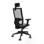 Chaise de Bureau Piqueras y Crespo 2D066G2 Gris