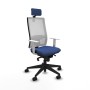 Chaise de Bureau Piqueras y Crespo 4B066N2 Blue marine