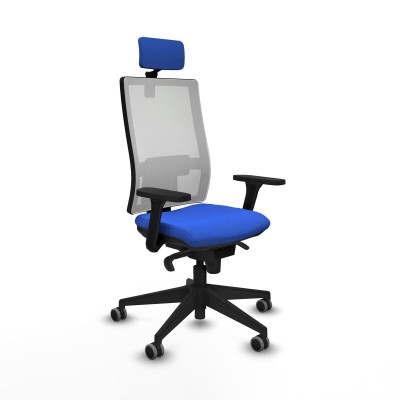 Chaise de Bureau Piqueras y Crespo 3D066G2 Bleu