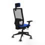Chaise de Bureau Piqueras y Crespo 3D066G2 Bleu