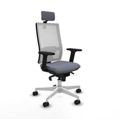 Chaise de Bureau Piqueras y Crespo 2D026N2 Gris