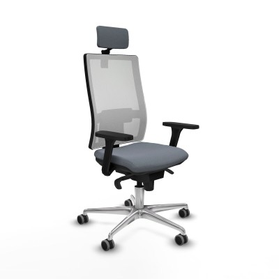 Chaise de Bureau Piqueras y Crespo 3D086G2 Gris