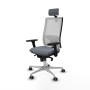 Chaise de Bureau Piqueras y Crespo 3D086G2 Gris
