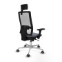Chaise de Bureau Piqueras y Crespo 3D086G2 Gris