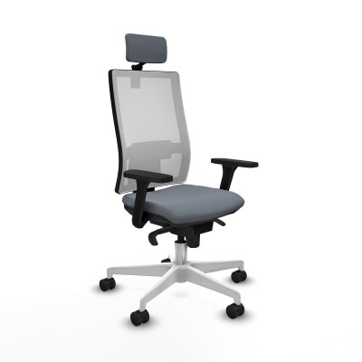 Chaise de Bureau Piqueras y Crespo 3D026N2 Gris