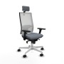 Chaise de Bureau Piqueras y Crespo 3D026N2 Gris