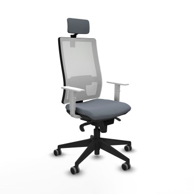 Chaise de Bureau Piqueras y Crespo 4B066G2 Gris