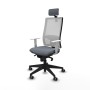 Chaise de Bureau Piqueras y Crespo 4B066G2 Gris
