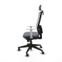 Chaise de Bureau Piqueras y Crespo 4B066G2 Gris