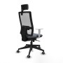 Chaise de Bureau Piqueras y Crespo 4B066G2 Gris