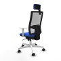 Chaise de Bureau Piqueras y Crespo 4B026N2 Bleu