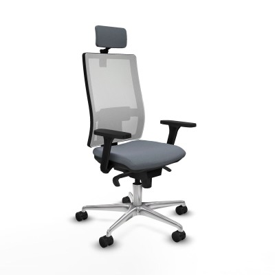 Chaise de Bureau Piqueras y Crespo 3D086N2 Gris