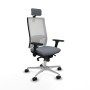 Chaise de Bureau Piqueras y Crespo 3D086N2 Gris