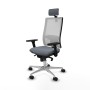 Chaise de Bureau Piqueras y Crespo 3D086N2 Gris