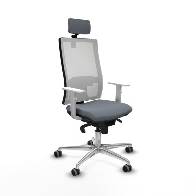 Chaise de Bureau Piqueras y Crespo 4B086G2 Gris