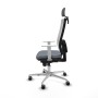 Chaise de Bureau Piqueras y Crespo 4B086G2 Gris
