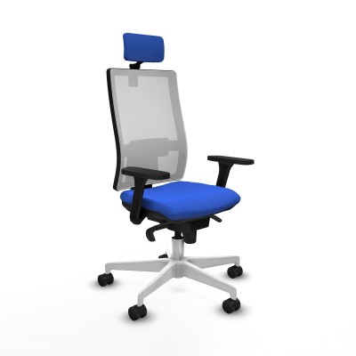 Chaise de Bureau Piqueras y Crespo 3D026N2 Bleu