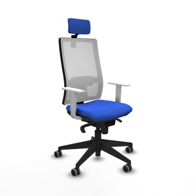 Chaise de Bureau Piqueras y Crespo 4B066G2 Bleu