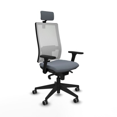 Chaise de Bureau Piqueras y Crespo 3D066G2 Gris