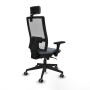Chaise de Bureau Piqueras y Crespo 3D066G2 Gris