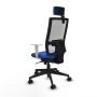Chaise de Bureau Piqueras y Crespo 4B066N2 Bleu